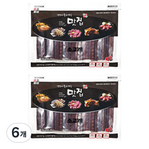 극상소재 맛집 반려동물 간식 360g, 소고기, 6개