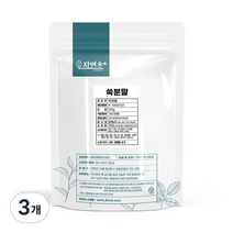자연초 쑥분말, 300g, 3개