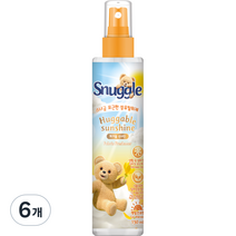 스너글 섬유탈취제 본품, 150ml, 6개, 허거블 션샤인