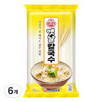 오뚜기 옛날 칼국수, 900g, 6개