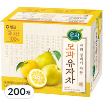 순작 모과 유자차 티백, 0.8g, 40개입, 5개