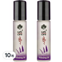 세이프케어코리아 릴랙싱 푹잠 아로마 오일 라벤더 유칼립투스 아로마향, 10ml, 10개