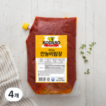 코다노 만능비빔장, 2kg, 4개