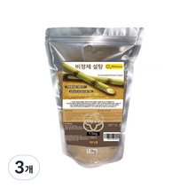 미다온 비정제 설탕, 1.5kg, 3개