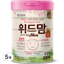 파스퇴르 위드맘 제왕 100일, 5개, 750g