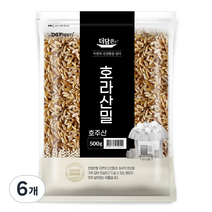더담은 호주산 호라산밀, 500g, 6개