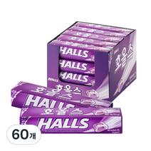 호올스 블루베리향 캔디, 34g, 60개