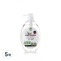살리미 EM 발효 고농축 주방세제, 750ml, 5개