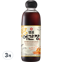 샘표 어간장, 830ml, 3개