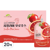 네이쳐브릿지 시칠리아 블러드 오렌지 모로주스, 20개, 100ml