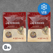 친정엄마꾸러미 뚝딱! 찌개용 채소 (냉동), 500g, 8개