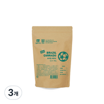 1킬로커피 싱글오리진 브라질 세하도, 홀빈(분쇄안함), 334g, 3개