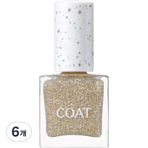 코트 비건 네일 매니큐어, 썬샤인(PG901), 6개