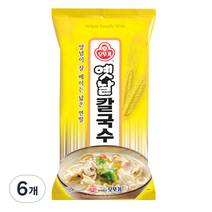 오뚜기 옛날 국수 칼국수, 1.5kg, 6개