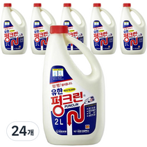 유한양행 펑크린 배수구 세정제, 2L, 24개