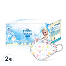 애니가드 겨울왕국 황사마스크 소형 KF80, 30개입, 2개