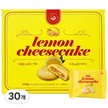 제주 레몬 치즈 케익, 30개, 20g