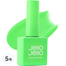 젤로젤로 프리미엄 젤폴리쉬, JJ-40 라임모히또, 10ml, 5개
