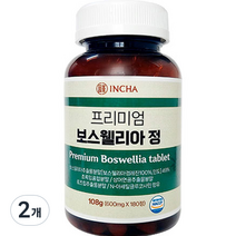 인차 프리미엄 보스웰리아 정 108g, 2개, 180정