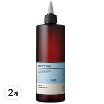모레모 포 맨 두피 모발 올인원 케어 워터 샴푸 W, 2개, 500ml