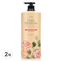 엘라스틴 데일리 모이스처 퍼퓸 샴푸 플로럴 프루티향, 2개, 1100ml