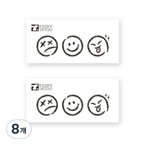 인스턴트타투 베이직, 이모지B, 8개
