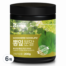 조은약초 뽕잎가루, 200g, 6개