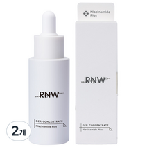 알엔더블유 나이아신아마이드 미백 비타민 잡티 흔적 앰플 세럼, 30ml, 2개