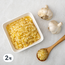 국내산 다진 마늘, 250g, 2개