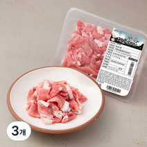 파머스팩 제주 돼지 미박뒷다리 불고기용 (냉장), 1kg, 3개