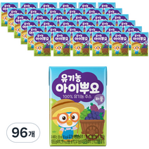 유기농 아이뿌요 퍼플, 120ml, 96개