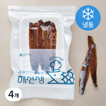해선생 포항시 인증 구룡포 과메기 (냉동), 120g, 4개