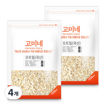 고미네 오트밀, 500g, 4개