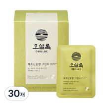 오설록 제주난꽃향 그린티, 1.5g, 30개
