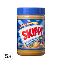 스키피 땅콩버터 청크, 462g, 5개