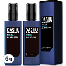 다슈 맨즈 아쿠아 딥 워터풀 올인원 로션, 153ml, 6개
