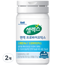 셀렉스 면역 프로바이오틱스 9g, 2개, 7.5g