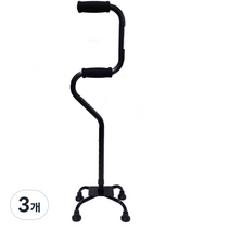 CM 일어서기 서포터 2 지팡이, 블랙, 3개