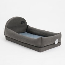 레드퍼피 반려동물 헤드풀 침대, 다크그레이