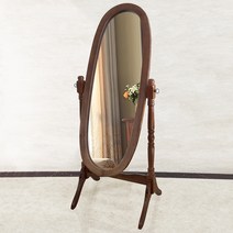 코끼리리빙 엔틱 원목 전신거울 55 x 42 x 150 cm, 월넛