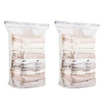 더플로우 초간단 눌러서 압축하는 진공 압축팩 50 x 70 x 30 cm, 1개입, 2개