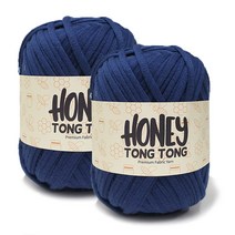 니뜨 허니 통통 뜨개실 100g x 2p, 124 네이비, 2개