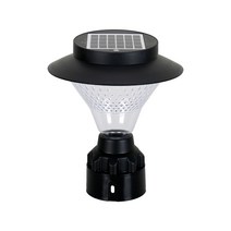 MIREU 태양광 39 LED 휀스등 원형 05 80mm, 화이트