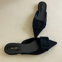 여성용 스틸레토 버클장식 뮬 슬리퍼 1.5cm LG_2305