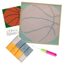 다용도 러그 발매트 DIY스킬자수세트 30 x 30 cm, DS98, 1세트