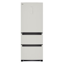 LG전자 디오스 김치톡톡 오브제컬렉션 김치냉장고 327L 방문설치, 그레이, Z337MGGP31