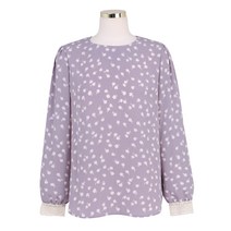 플라워 블라우스