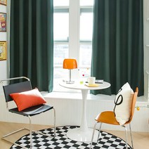 메종텍스타일 미드센추리 항균 생활 암막 작은창 커튼