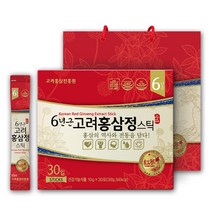 고려홍삼진흥원 6년근 홍삼정 스틱 컴팩트 + 쇼핑백, 10g, 30개