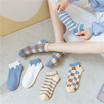 여성용 슈가믹스 스니커즈 양말 6켤레 세트